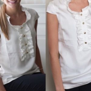 NWT Devon Baer Silk Top